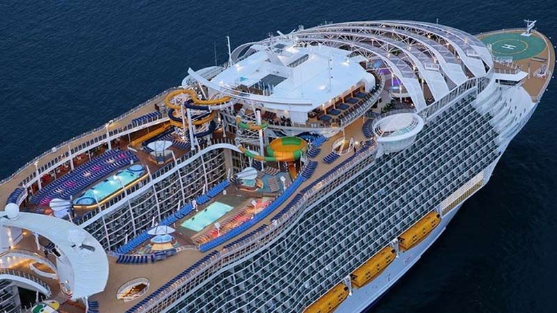 Royal Caribbean tiene el mayor crucero del mundo