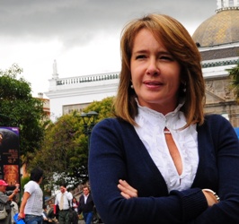 Luz Elena Coloma, gerente general de la Empresa Metropolitana Quito Turismo, Ecuador