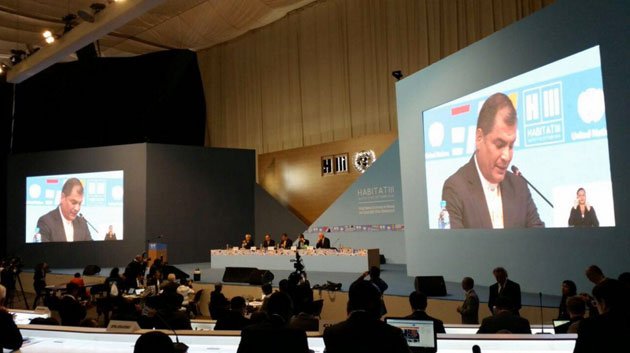 Se inicia en Quito Habitat III con compromiso global de desarrollo sostenible