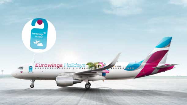 Eurowings presenta nuevo diseño en sus aviones
