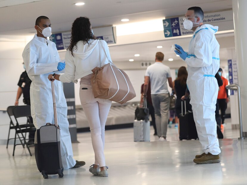 aeropuerto dominicano pruebas de Covid 19