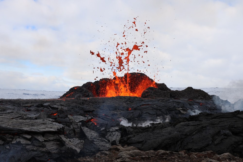 La erupción del volcán Fagradalsfjall