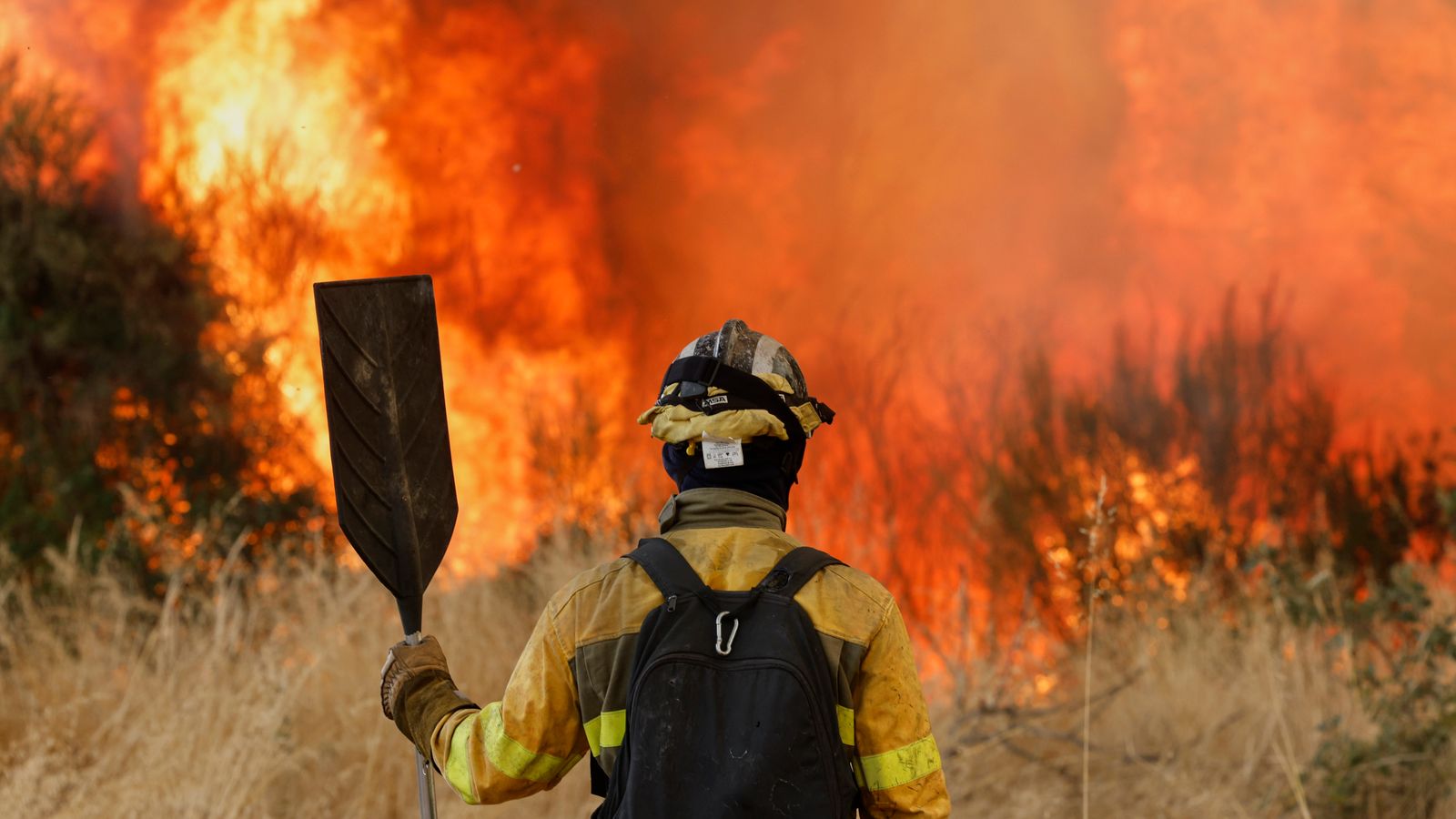 Camino de Santiago incendio