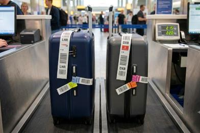 estafa con maletas en aeropuertos