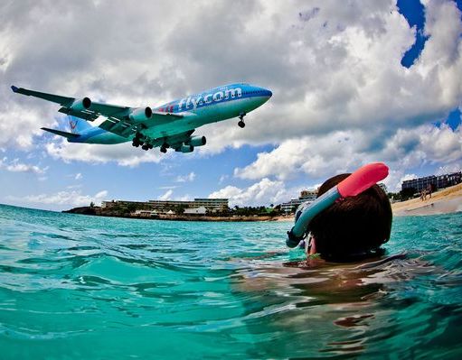 Sint Maarten otra vez en la carrera por la aproximación aérea más espectacular del mundo