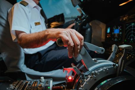 piloto de Air Canada sin licencia