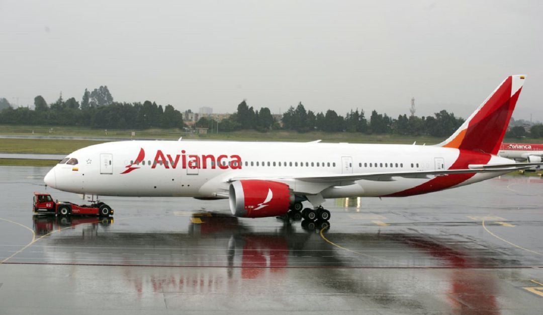 avión de Avianca