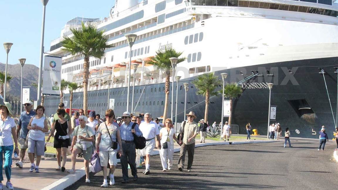 México recibió 5,1 millones de cruceristas