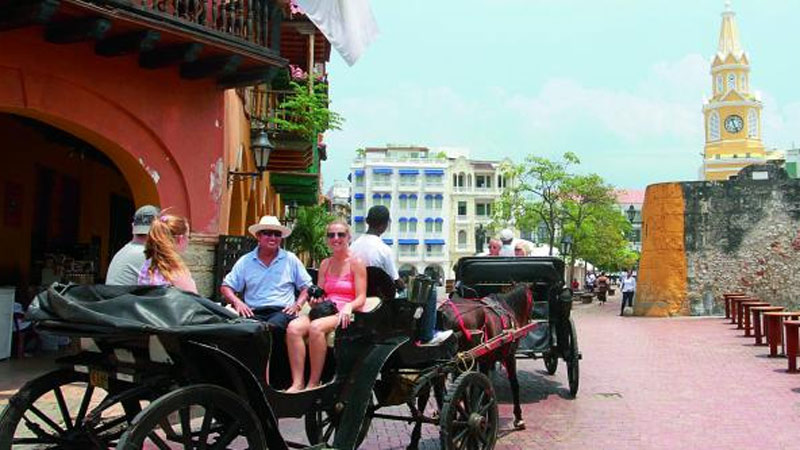 Turistas estadounidenses los que más visitan a Colombia