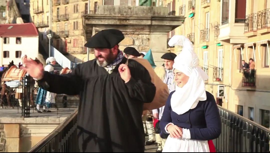 Olentzero y Mari Domingi