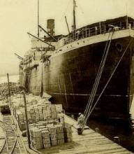 Último lugar donde estuvo el vapor español Valbanera