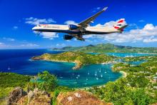 British Airways sobre Antigua y Barbuda