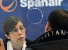 Cese de operaciones de Spanair afectó a miles de pasajeros el fin de semana