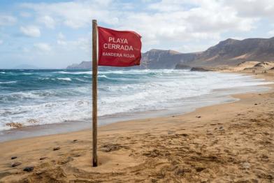 cierre de playas en Canarias