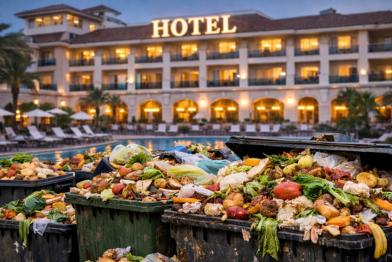 hoteles desperdicios alimenticios