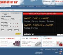 España: Pullmantur Air estrena nueva web para ofrecer un servicio aún más personalizado