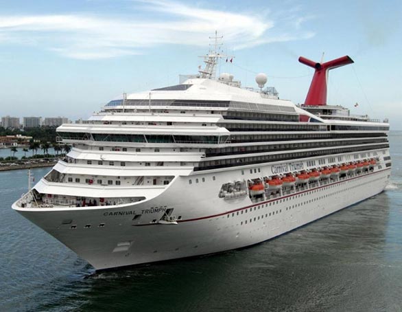 El Carnival Triumph retornará al servicio desde Galveston