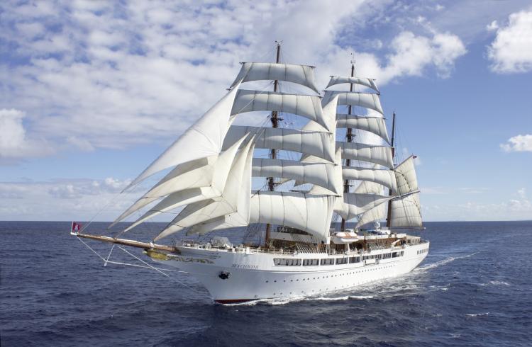 Sea Cloud Spirit, crucero a velas