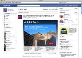 Estados Unidos: Delta incorporó el primer servicio de check-in directamente en Facebook