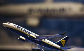 Ryanair continuará operaciones en aeropuerto de Charleroi en Bruselas