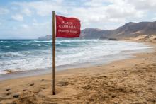 cierre de playas en Canarias