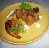 Receta de cocina para disfrutar: nugget de pollo y queso crema