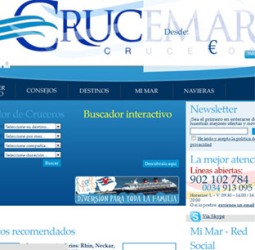 España: Crucemar lanza página web especializada en cruceros de lujo