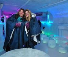 Bariloche inaugura el mayor bar de hielo de Latinoamérica