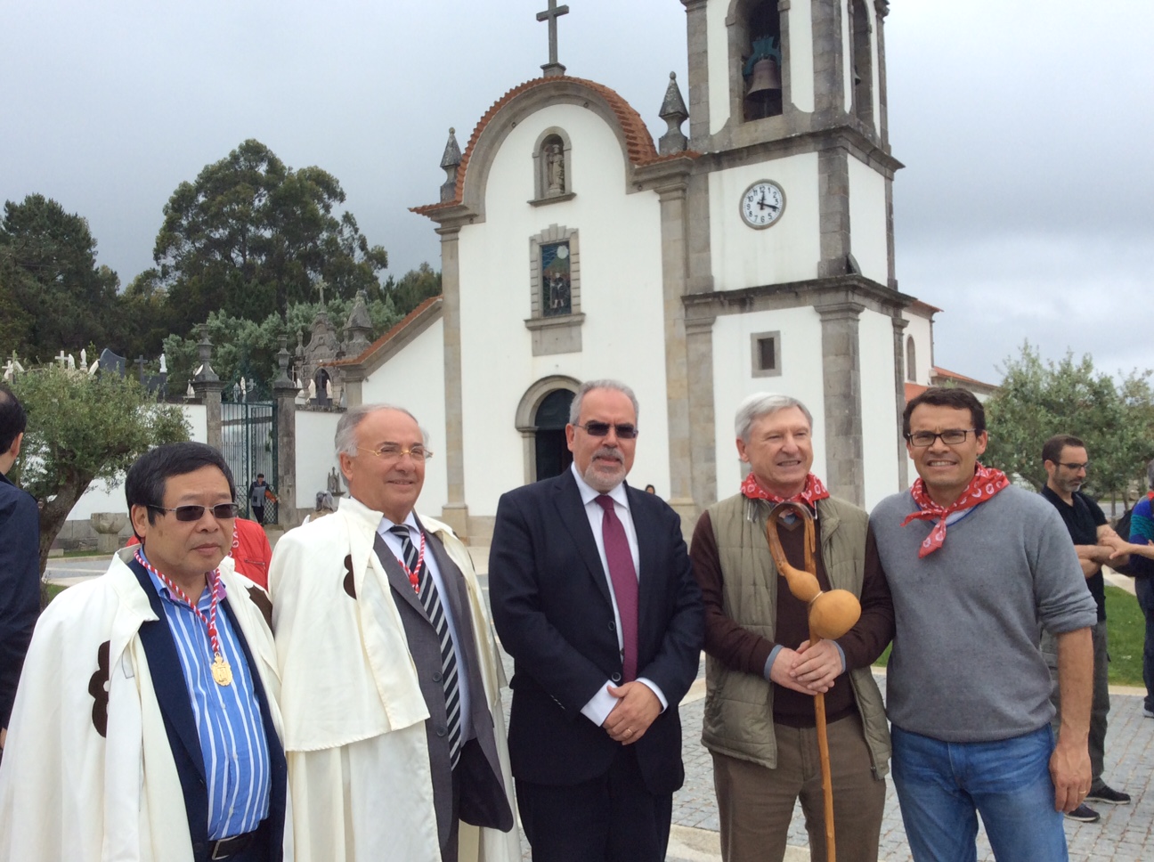 La Orden del Camino de Santiago apoyó las iniciativas de promoción del "Camino Portugués de la Costa"