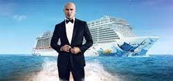 Pitbull será padrino del Norwegian Escape