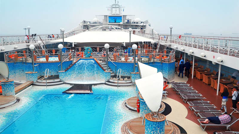 El Carnaval de Río desde un crucero