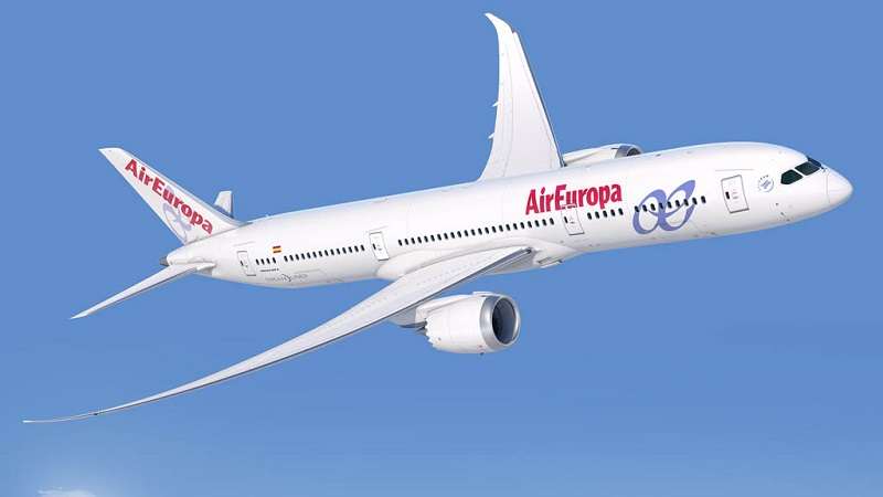 Air Europa aterriza la flota Dreamliner en Uruguay