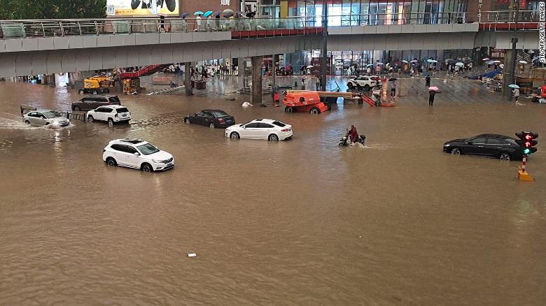 inundaciones en Zhengzhou