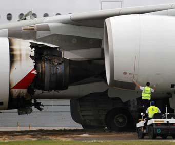 Australia: Qantas suspende vuelos del A380 para investigar fallo en un motor