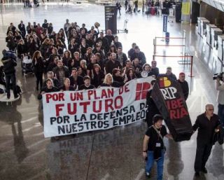 Sindicatos de trabajadores de Iberia reforzarán protestas en su segunda semana de huelgas