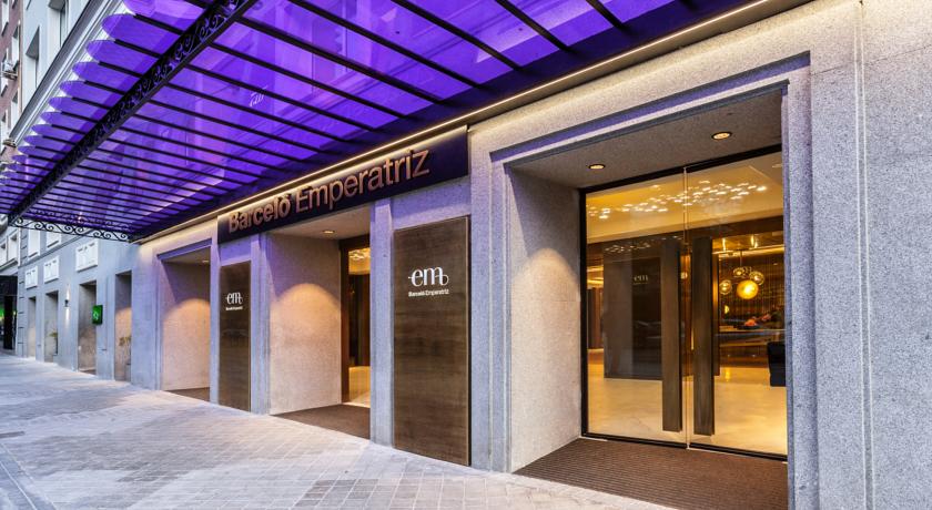 Barceló Emperatriz, elegido el hotel más romántico de Madrid