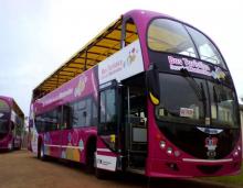 Presentaron el bus turístico de Montevideo