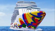 Norwegian Encore llevará el arte español en su casco