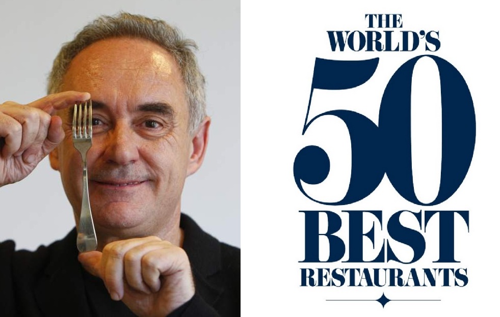 Ferran Adrià anfitrión del 15 aniversario de The World’s 50 Best Restaurants