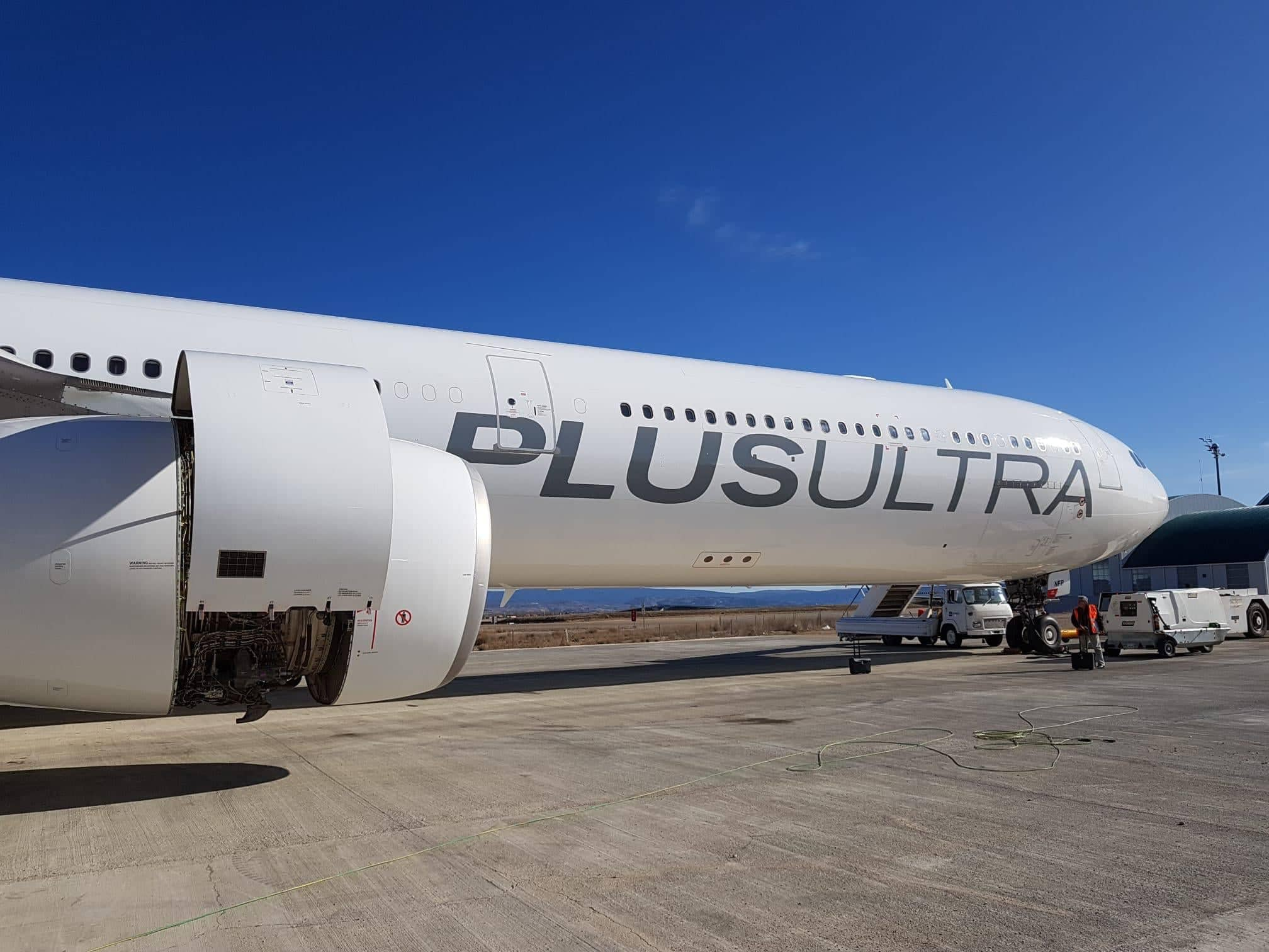 avión de Plus Ultra