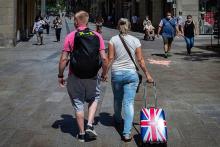 turistas británicos