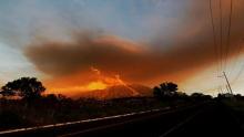 El Volcán de Fuego incrementa su actividad 