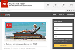 RIU Hotels & Resorts estrena blog