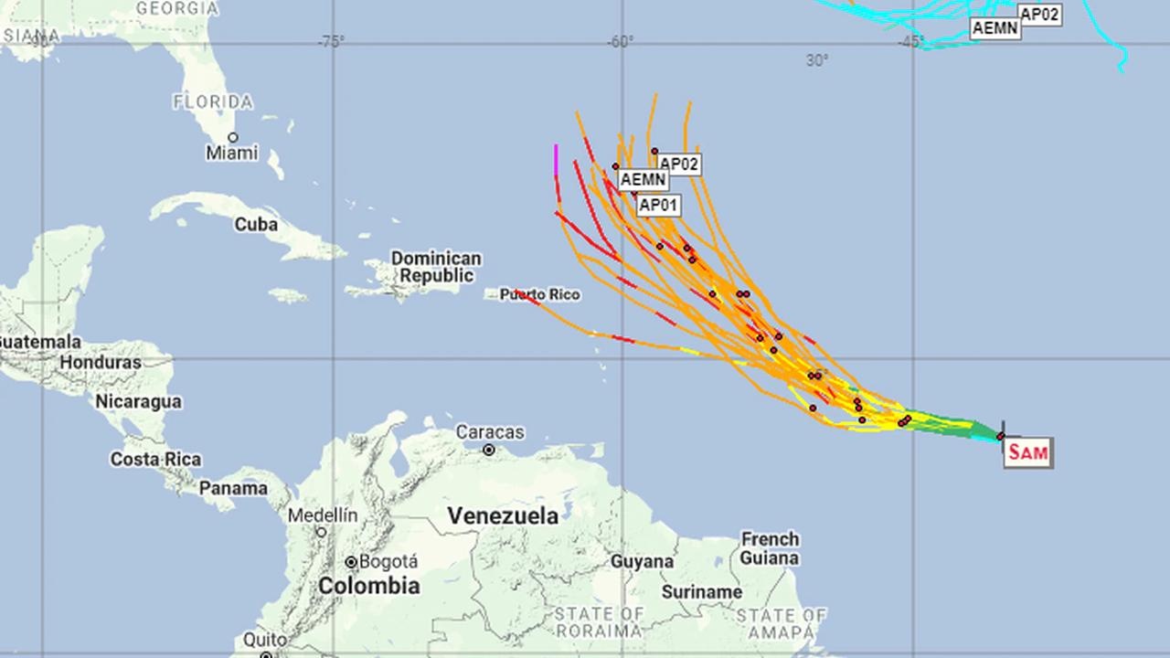 huracán Sam