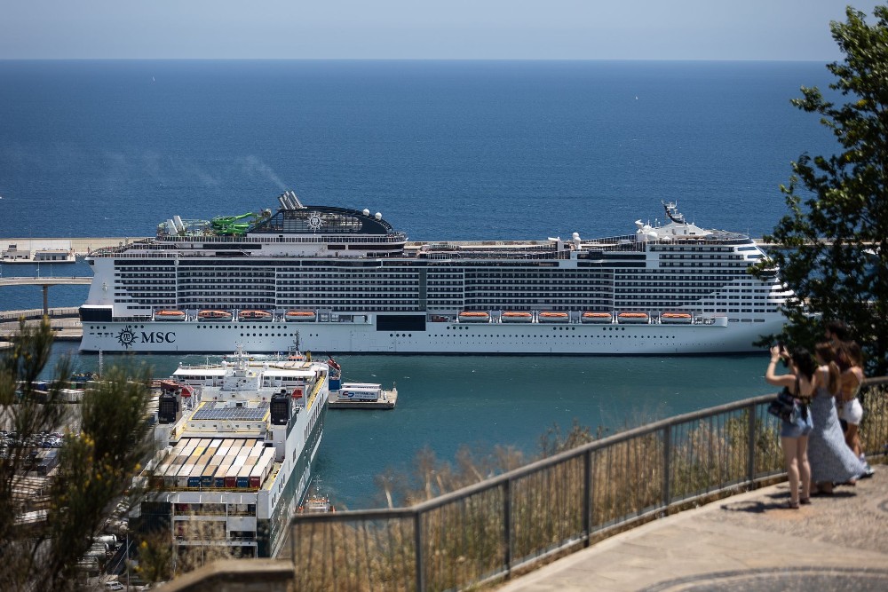 MSC Grandiosa Puerto de Barcelona