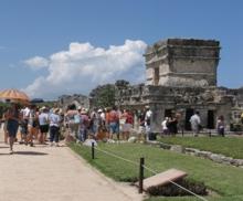 Caribe mexicano registró más de 2 millones de visitantes en sus zonas arqueológicas durante 2012