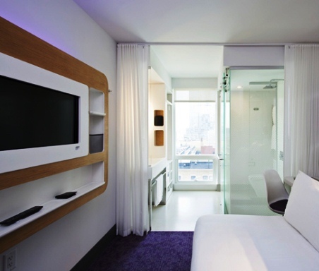 Estados Unidos: Se estrena esta semana el nuevo Yotel Nueva York, presentado como primer "hotel iPod" de la historia