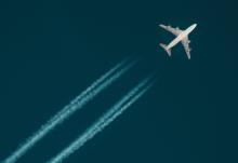 aviación sobre el Medio Oriente