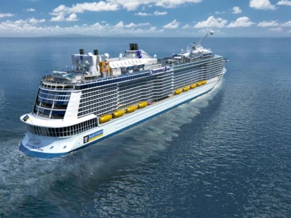 El nuevo Quantum of the Seas hará el cruce trasatlántico inaugural en noviembre