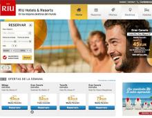 RIU lanza su nueva página web